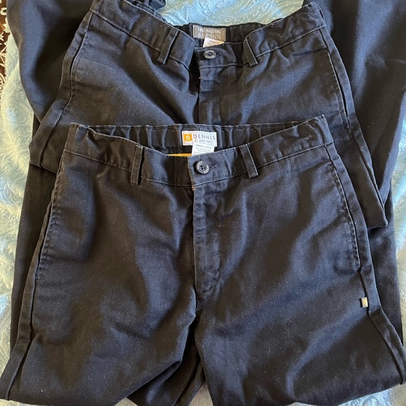 Dennis School Uniform Boys Size B16 Navy Blue
Style 077000 (Bundle of 2 Pants) - Picture 2 of 12